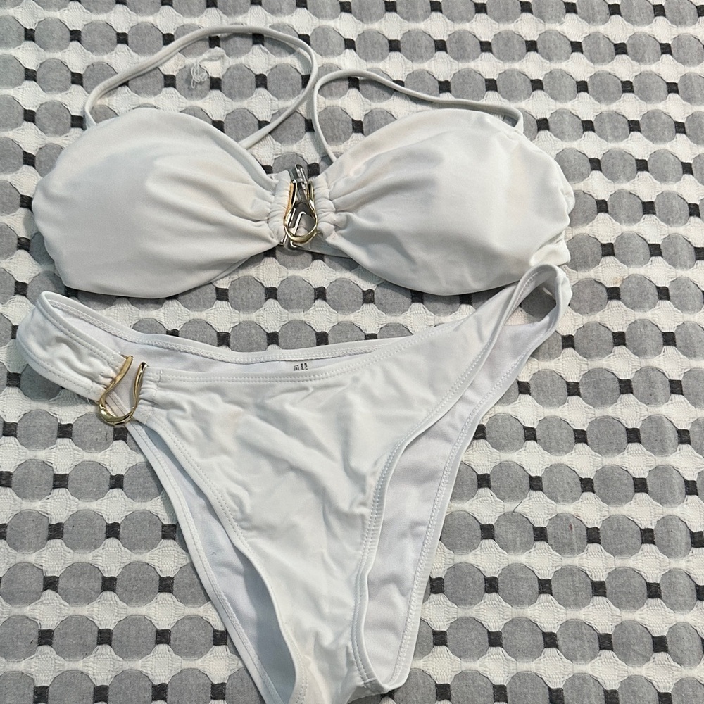 Elegant White Bikini Set